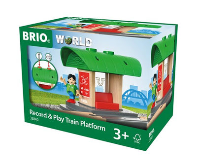 >BRIO 33840 Record & Play Train Platform