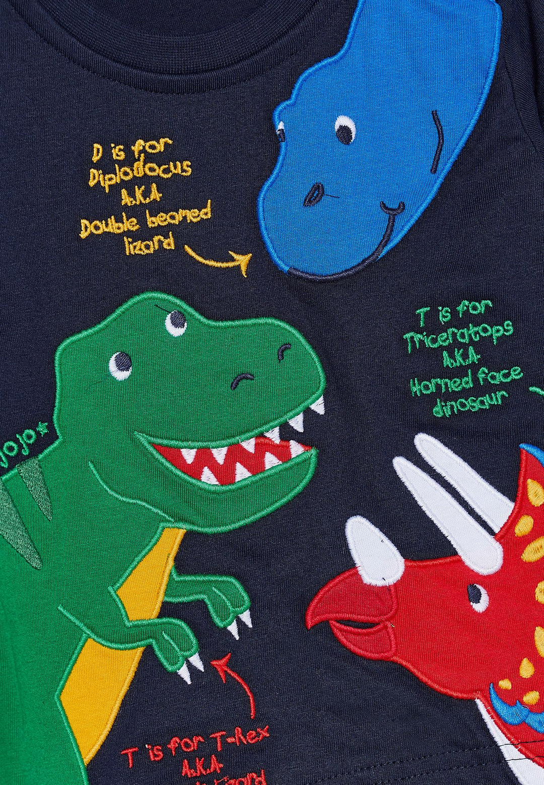 Jojo Maman Bebe Kids Boy's Dinosaurs Long Sleeve Shirts/Top