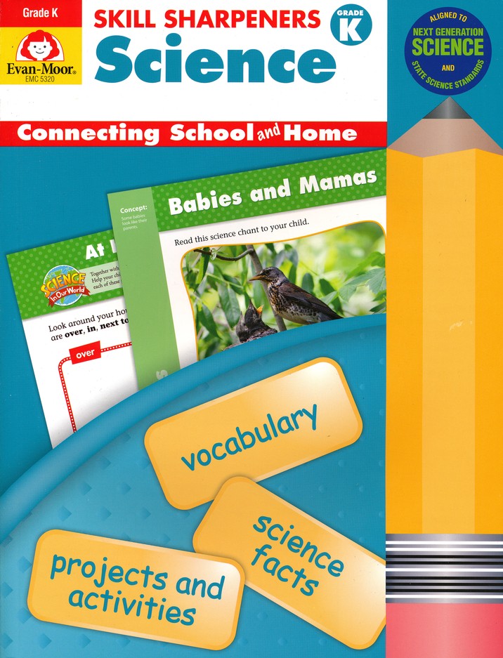 >Evan-Moor Grade  K Skill Sharpeners Science