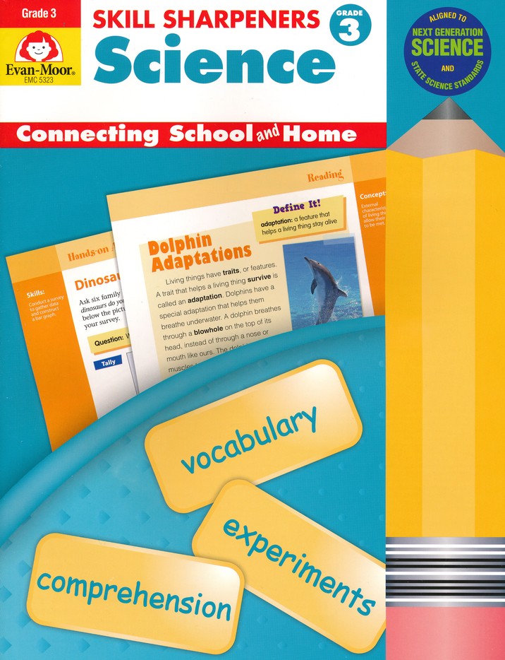 >Evan-Moor Grade 3 Skill Sharpeners Science