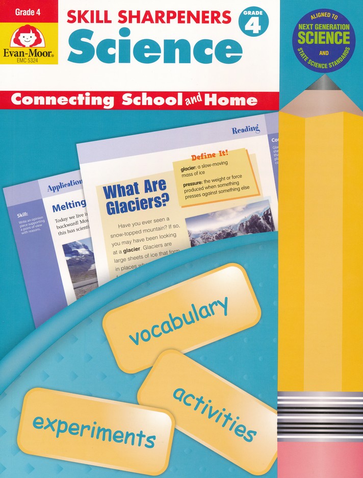 >Evan-Moor Grade 4 Skill Sharpeners Science