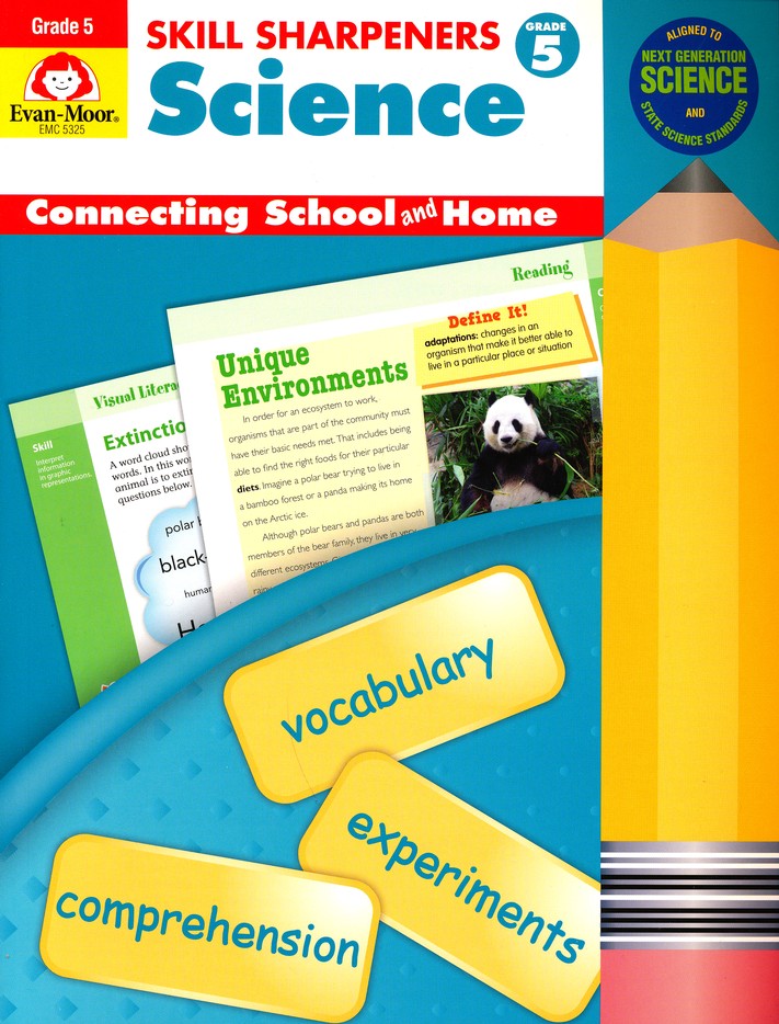 >Evan-Moor Grade 5 Skill Sharpeners Science