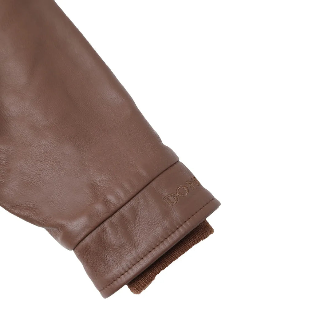 Donsje Kids Yuki Leather Jacket - Bear