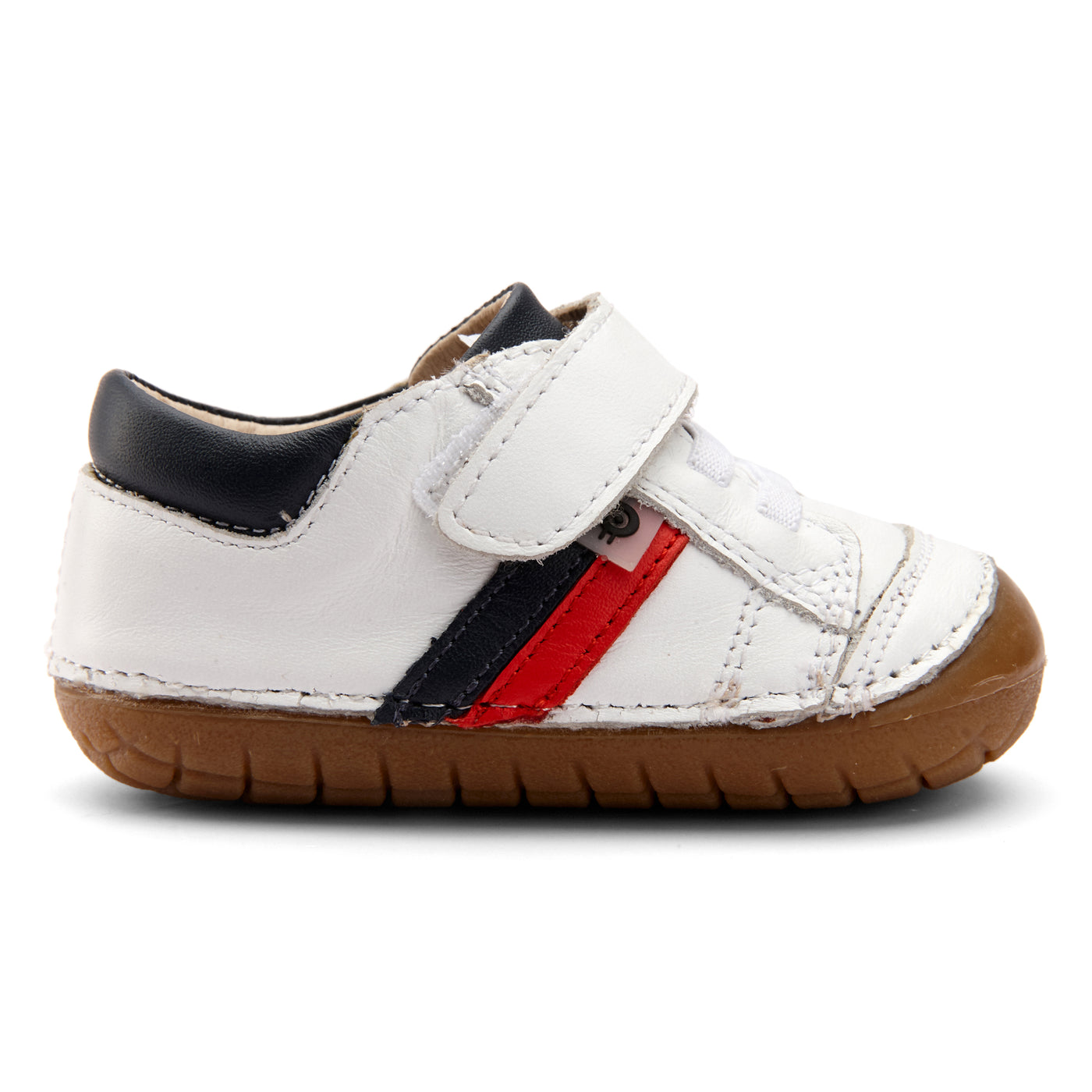Old Soles Baby Boy Shield Pave White Leather Trainers Sneakers