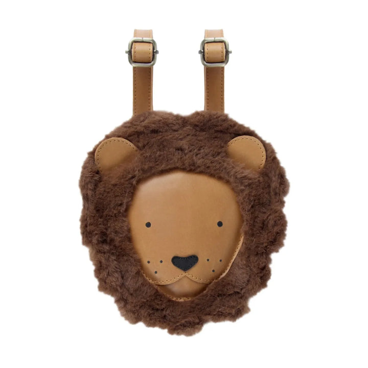 Donsje Kids KAPI EXCLUSIVE Leather Backpack - Leo Lion
