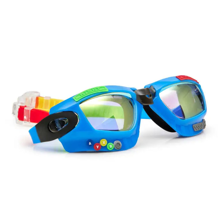 Bling2o Gamer Swim Goggle - Blue 6Y+