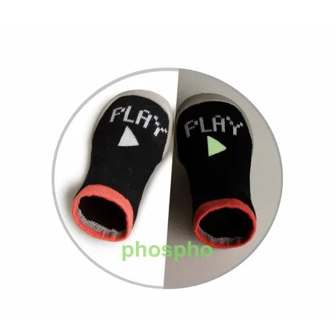 Collegien Kids Play phospho Indoor Warm Slipper Shoes