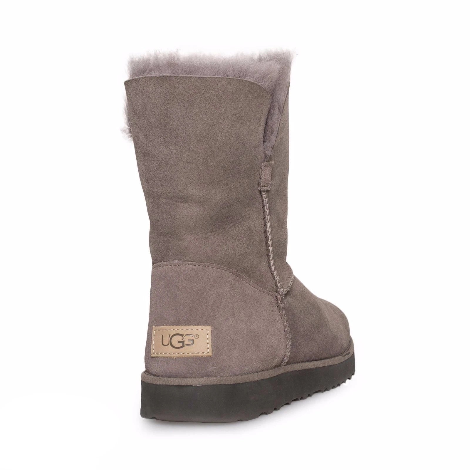 Ugg classic cuff short on sale grey