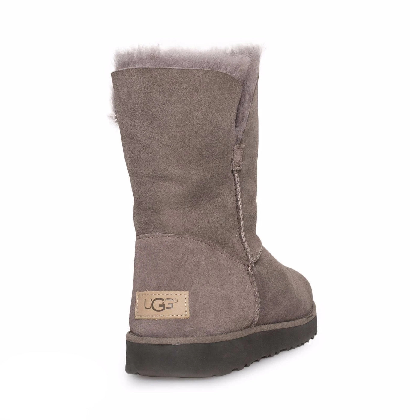 UGG Women's Classic Cuff Short Winter Boots in Stormy Grey