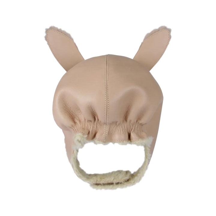 Donsje Kids KAPI EXCLUSIVE Winter Leather Hat - Winter Bunny
