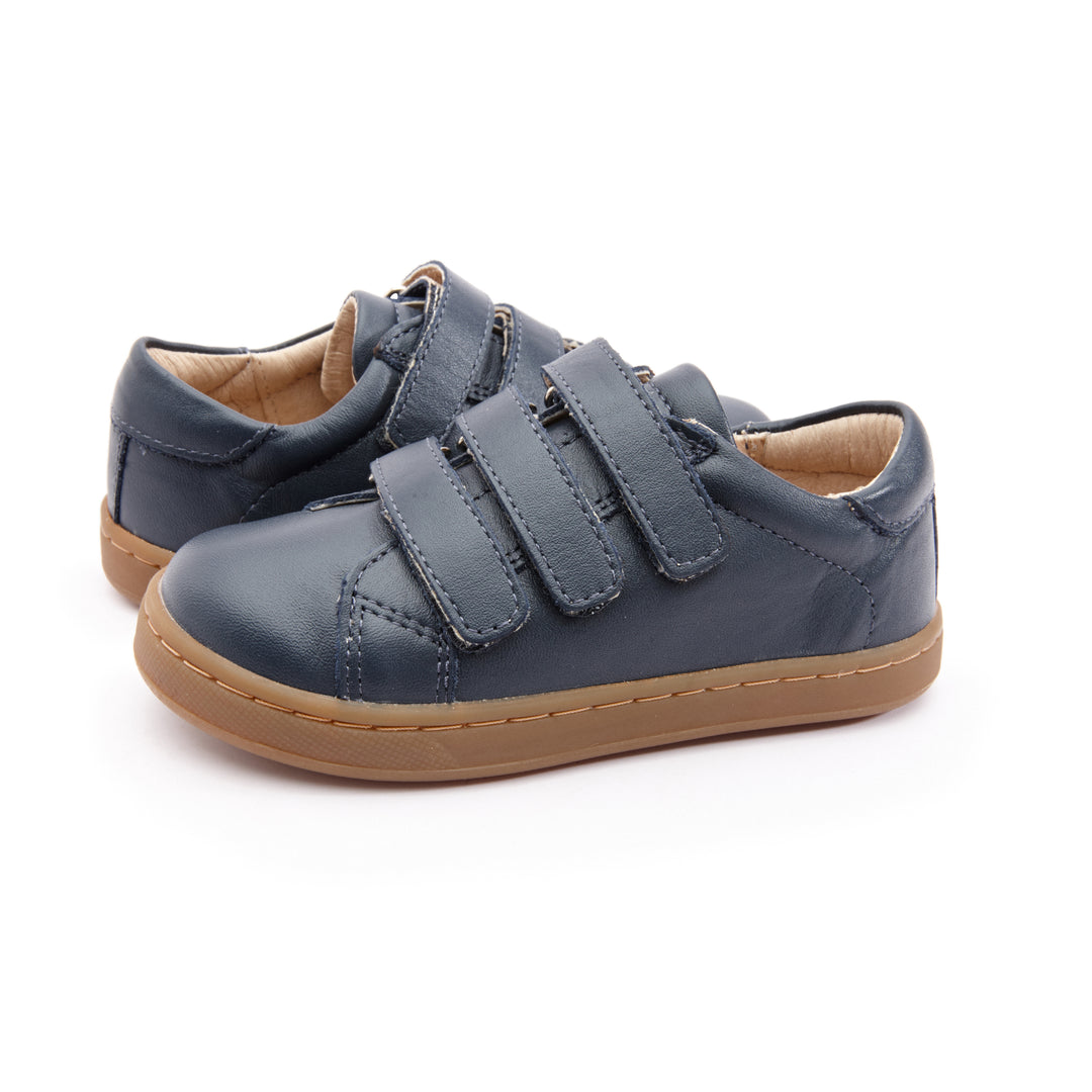 Old Soles Kids Boys Step Markert Sneakers in Navy