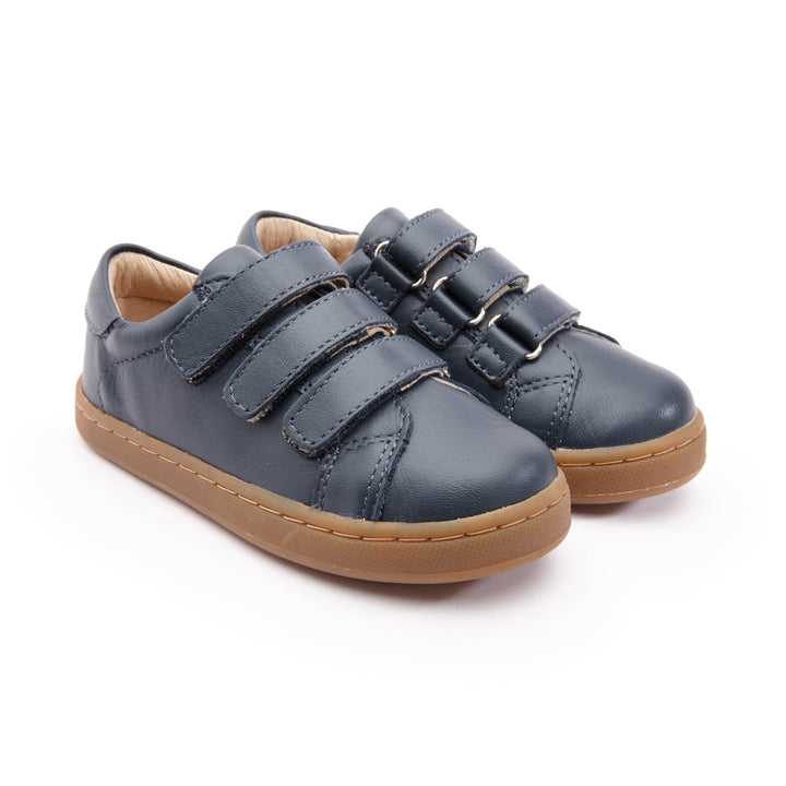 Old Soles Kids Boys Step Markert Sneakers in Navy