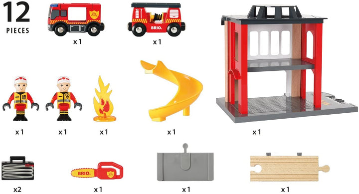 >BRIO Rescue Fire Station 33833