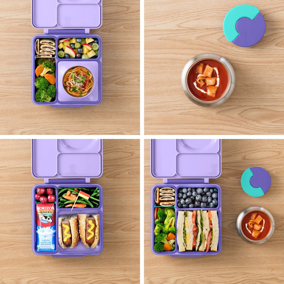 >OmieBox Lunch Box (Purple Plum)