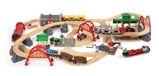 BRIO 33052 Deluxe Railway Set – Mom Loves Me Children Boutique