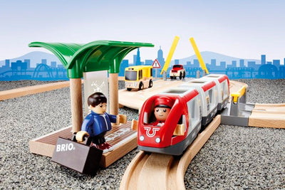 >BRIO 33209 Rail & Road Travel Set