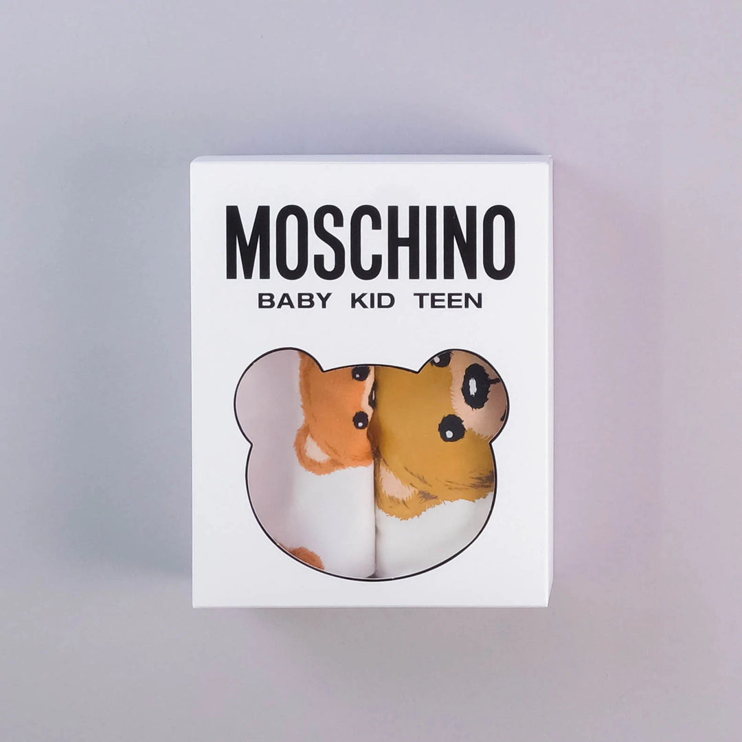Moschino Kids Graphic and Print Toy Bear T-Shirt 2-PK Set
