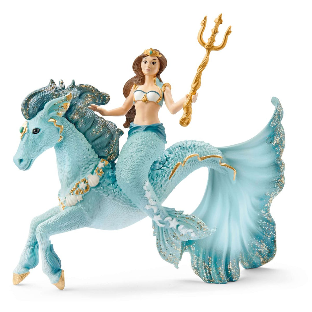 Schleich BAYALA - Mermaid Eyela riding underwater horse