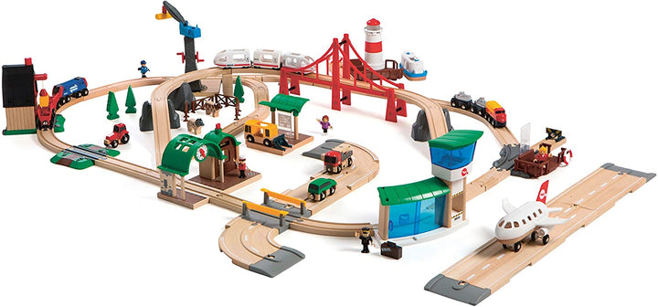 >BRIO Railway World Deluxe Set 33766