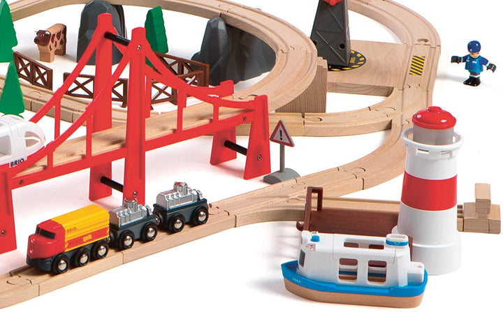 >BRIO Railway World Deluxe Set 33766