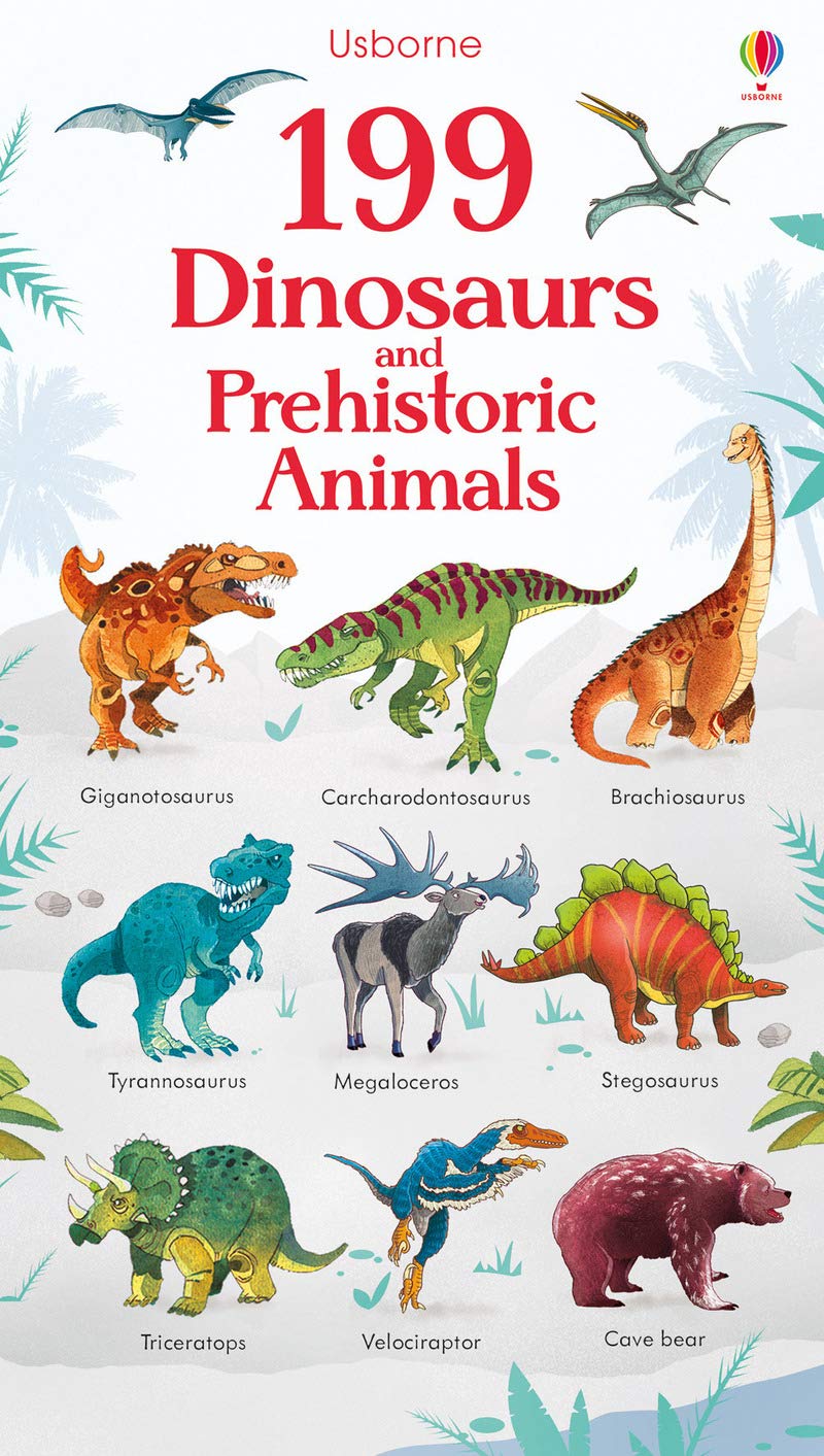>Usborne 199 Dinosaurs and Prehistoric Animals 2Y+