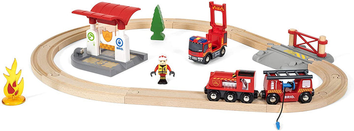 BRIO Rescue Firefighter Set 18 Piece 33815