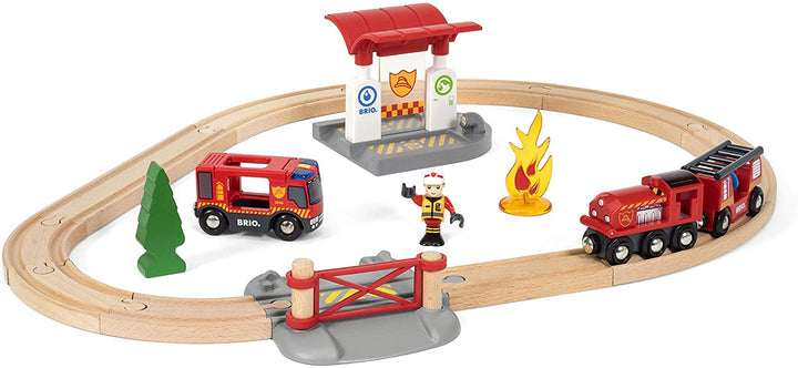 BRIO Rescue Firefighter Set 18 Piece 33815