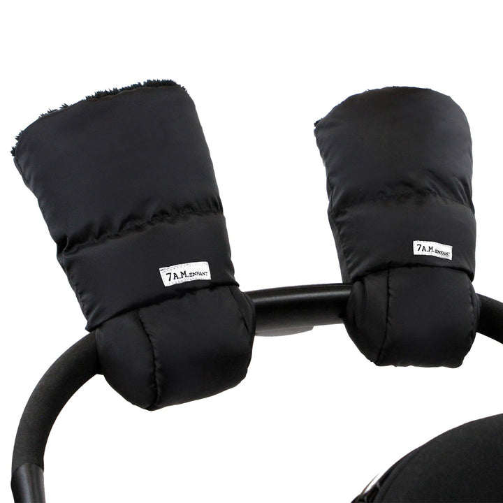 7 A.M. Enfant Warmmuff in Black