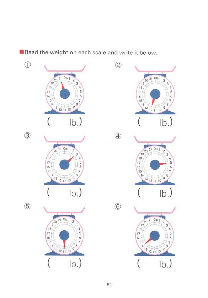 KUMON My Book Of Measurement: Weight