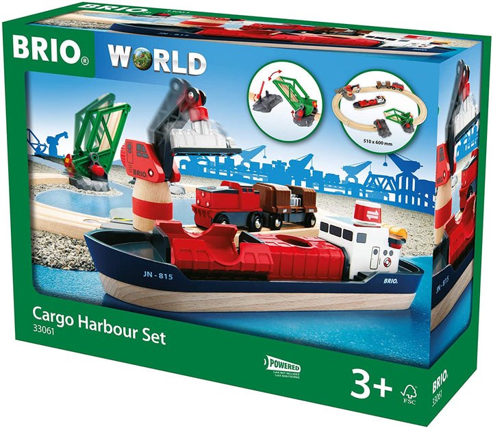 >BRIO Cargo Harbour Set 33061