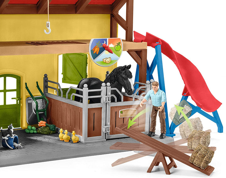 >Schleich HORSE CLUB - Horse stable