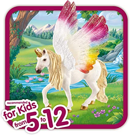 >Schleich BAYALA - Winged Rainbow Unicorn