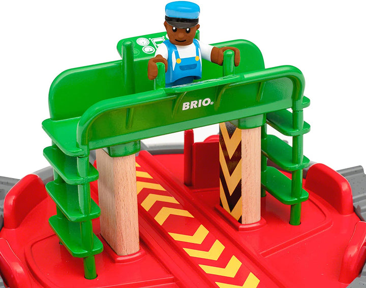 BRIO 33476 Turntable & Figure