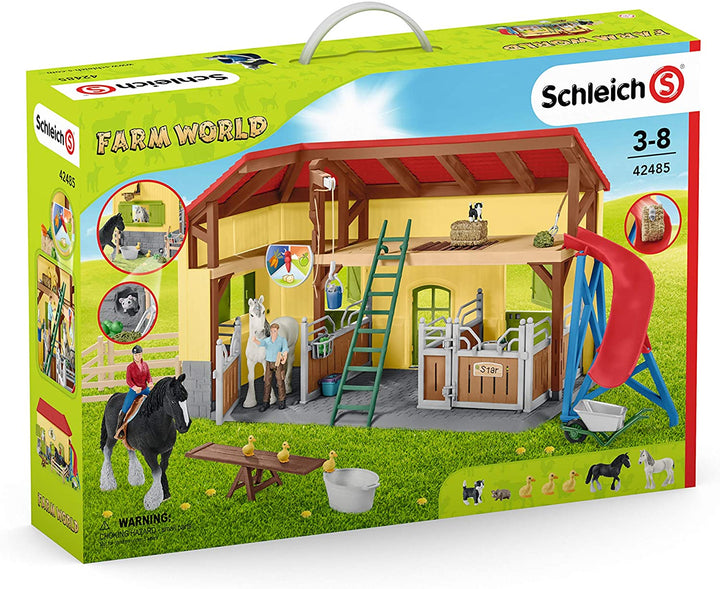 >Schleich HORSE CLUB - Horse stable