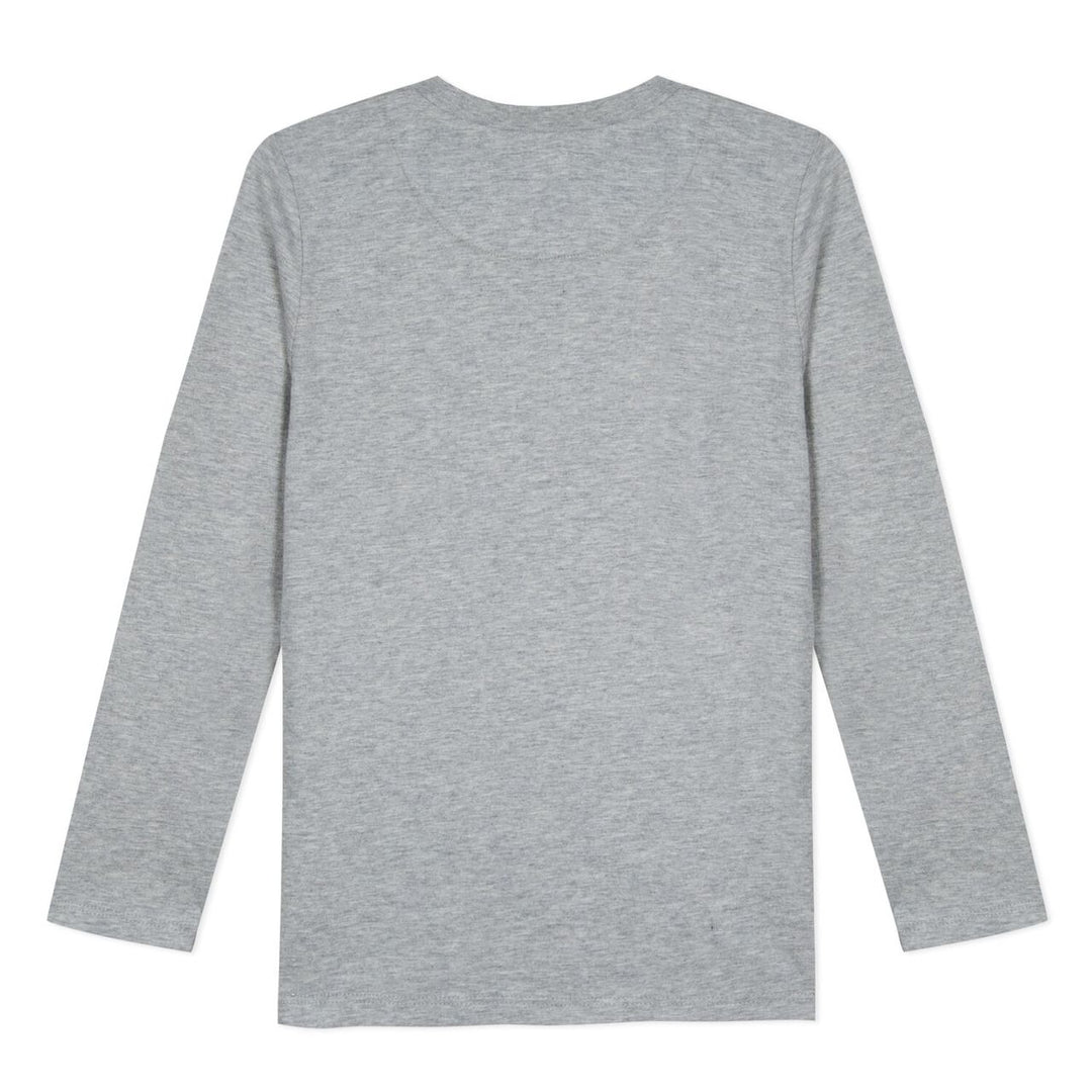 Paul Smith Long Sleeve Zebra Top Grey