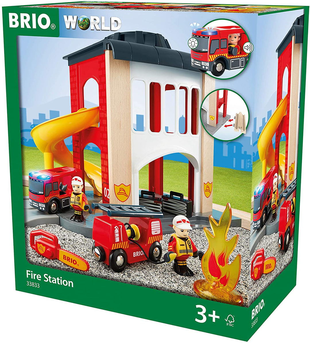 >BRIO Rescue Fire Station 33833