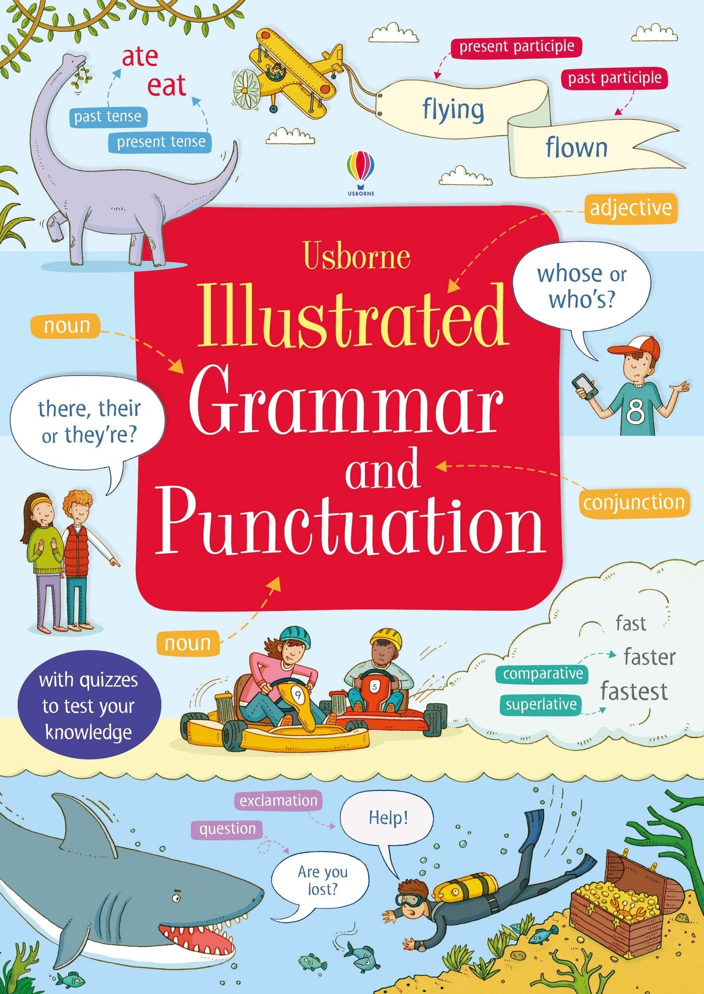 >USBORNE Illustrated Grammar and Punctuation 7+