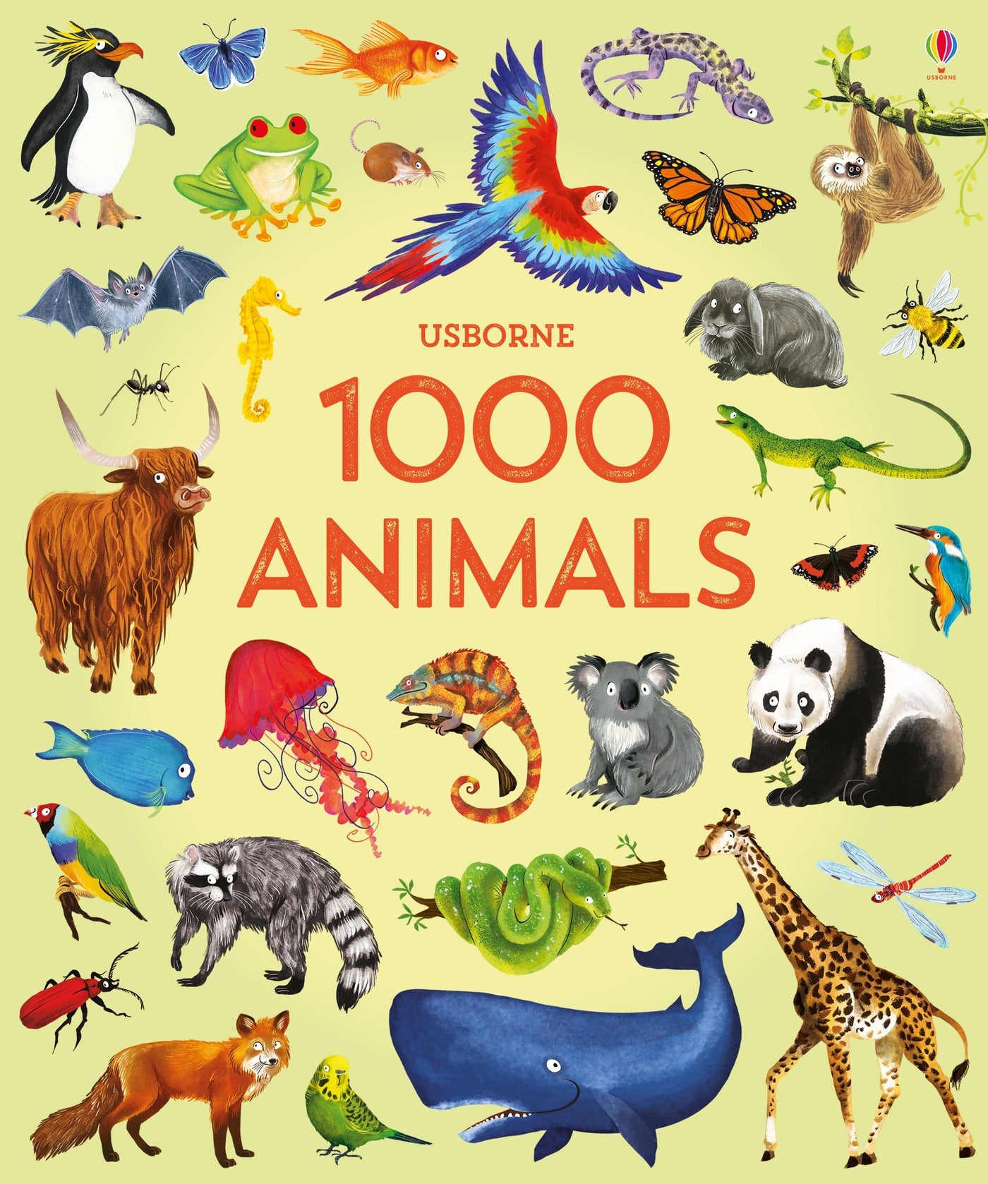 >Usborne 1,000 Animals 3Y+
