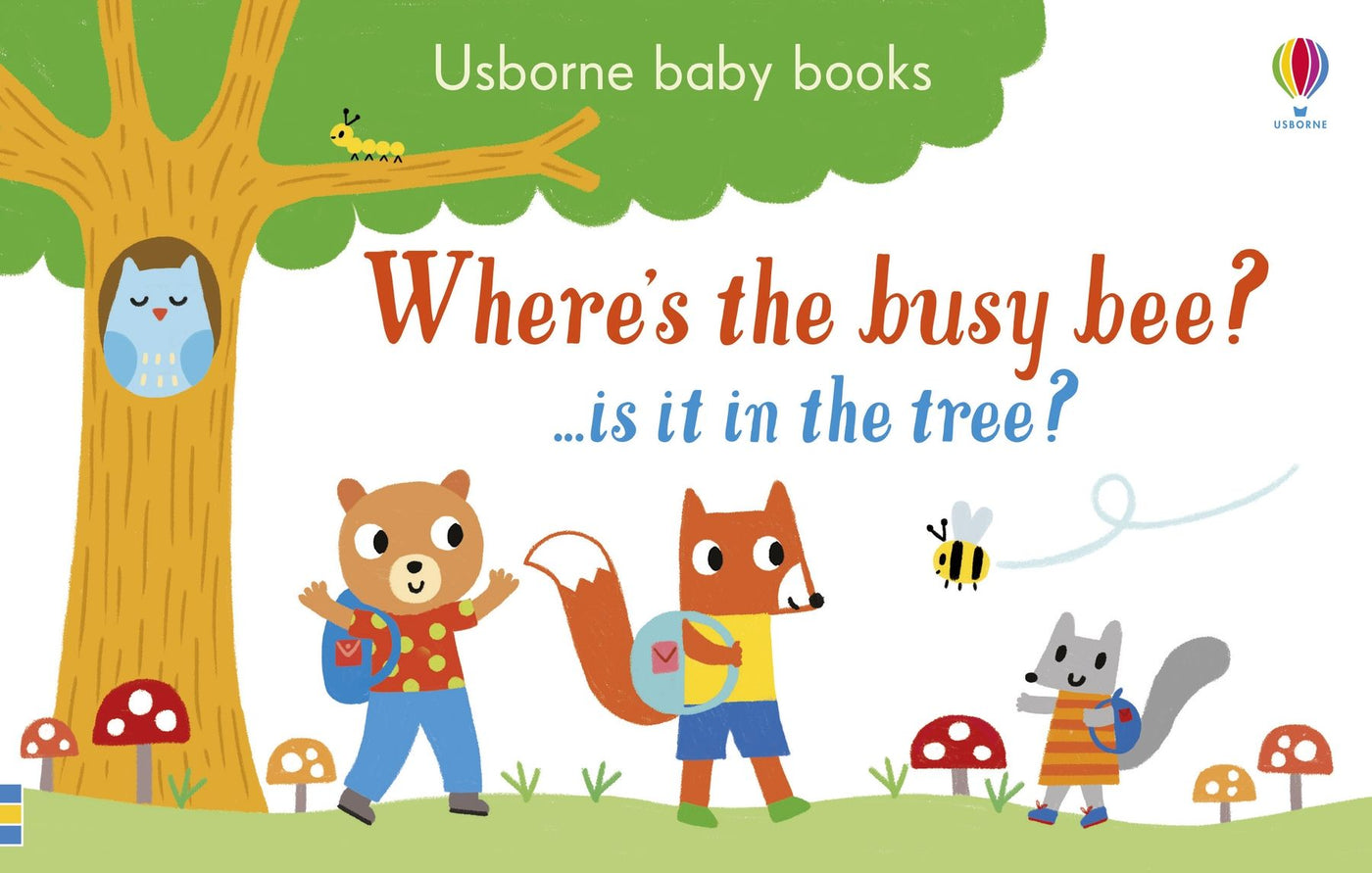 >USBORNE Where's the Busy Bee? 0+
