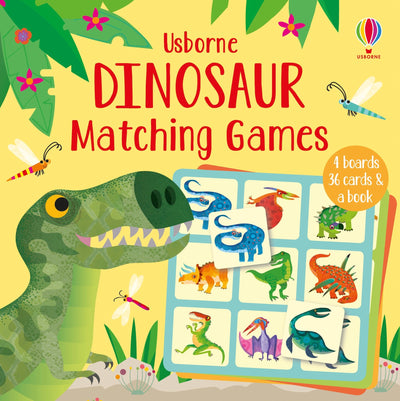 >USBORNE Matching Games Dinosaur 3Y+
