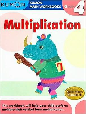 >KUMON Grade 4 Multiplication Age 8-12