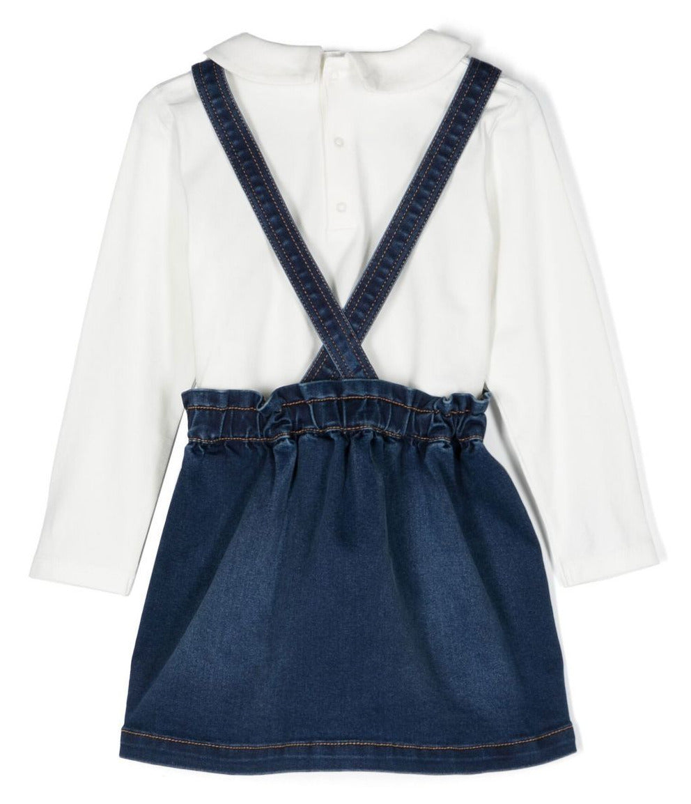 Baby girl moschino dress deals