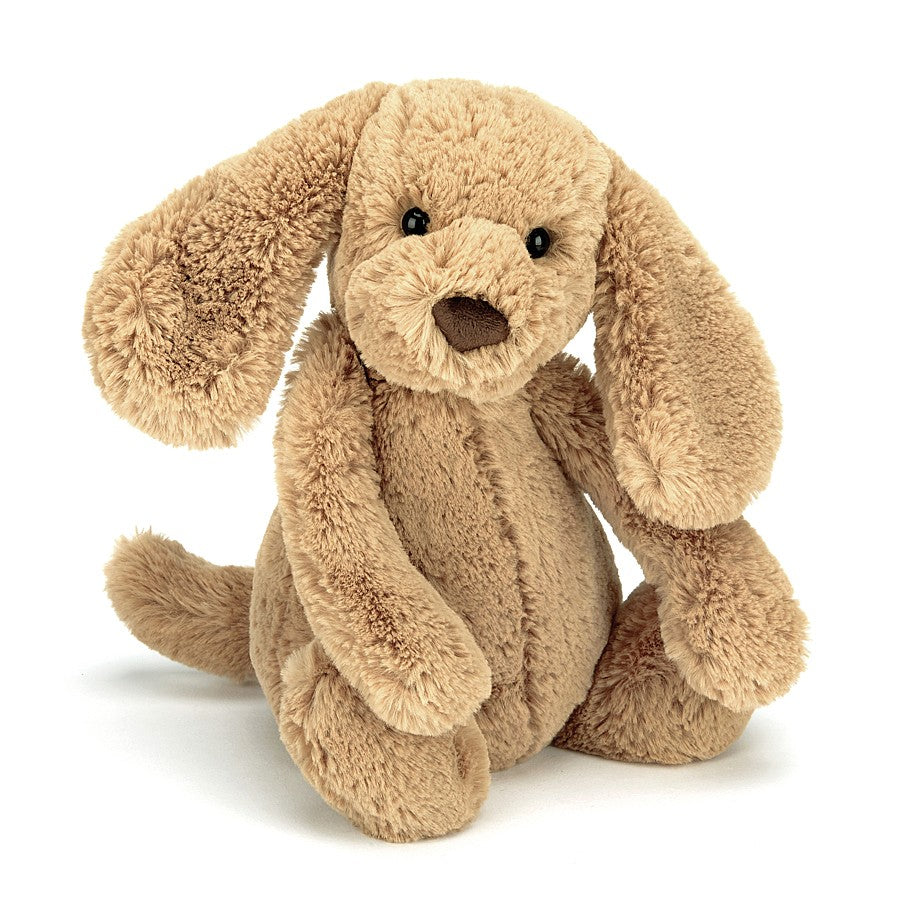 Jellycat BASHFUL TOFFEE PUPPY MEDIUM - H12" X W5"