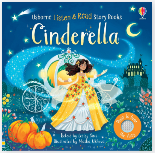 >USBORNE Listen & Read Story Cinderella 3Y+