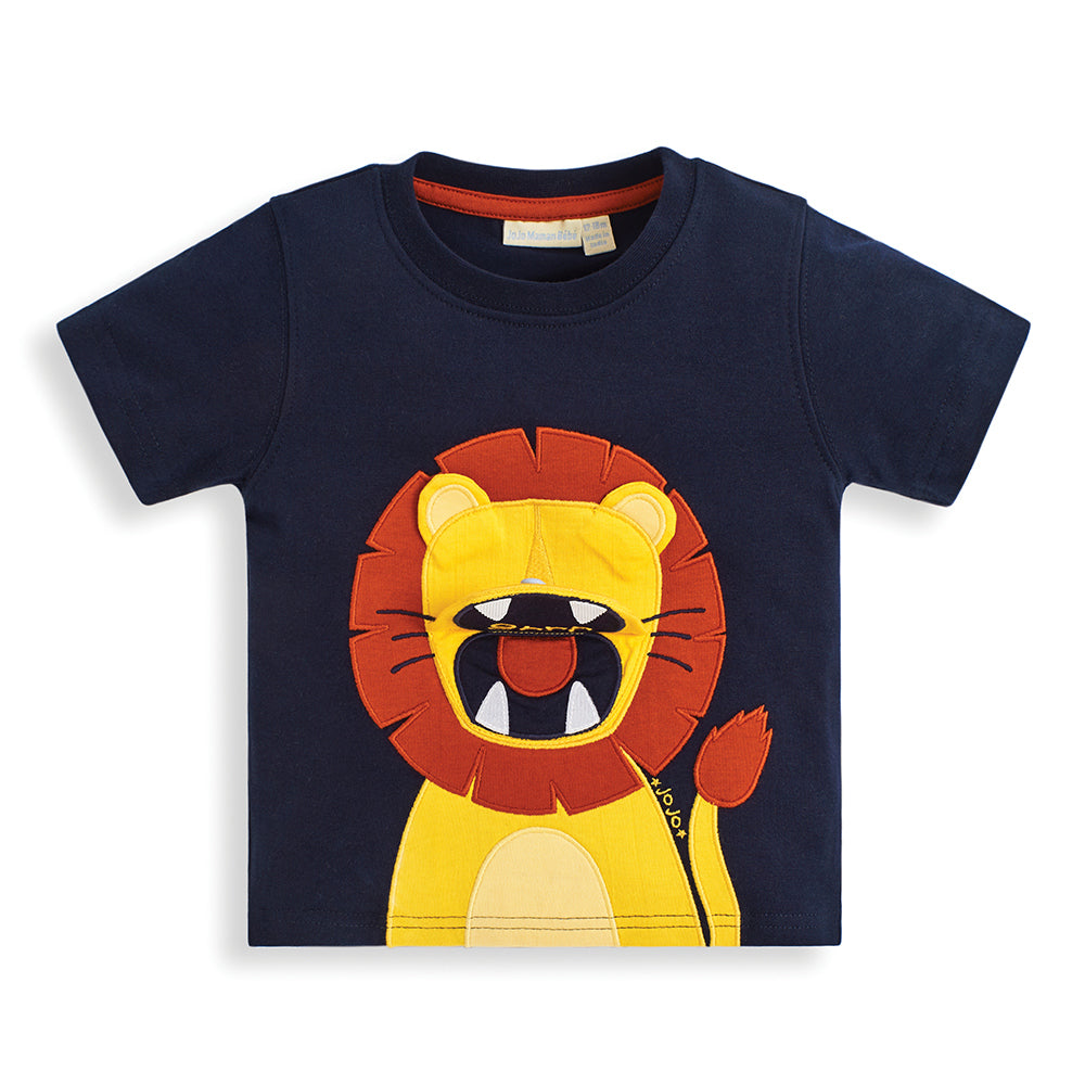 Jojo Maman Bebe Kids Boy's Lion T-Shirt