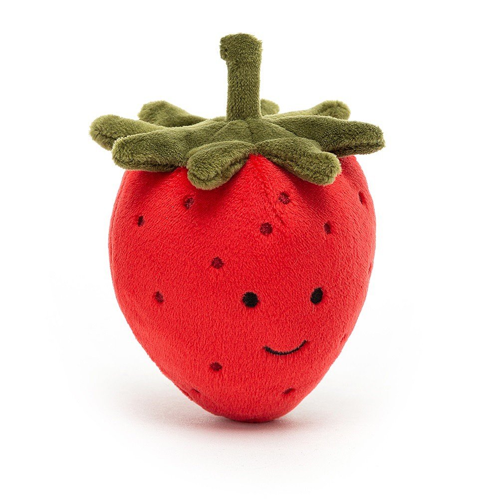 Jellycat Fabulous Fruit Strawberry H3" X W3"