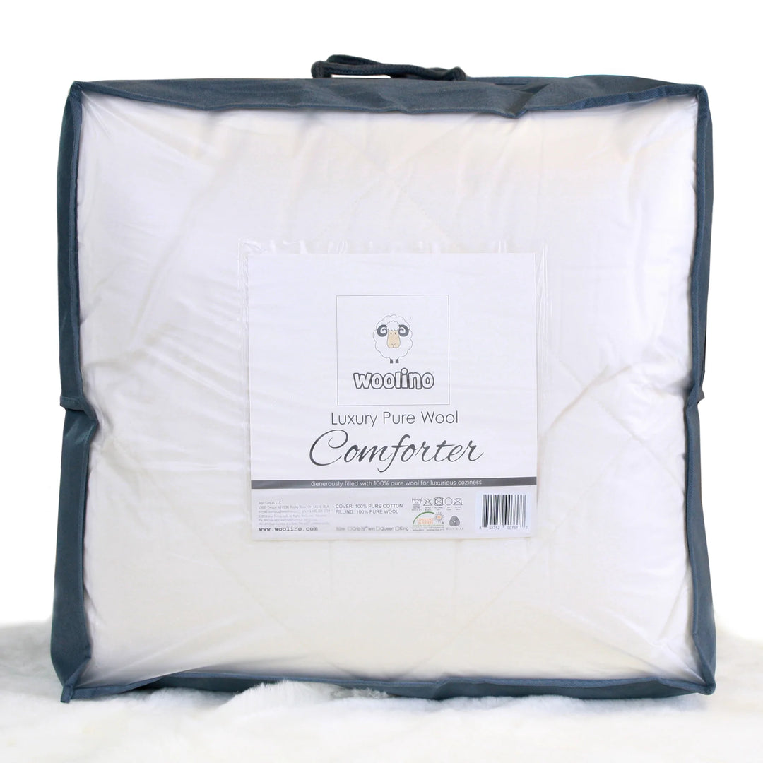 >Woolino 100% Natural Merino Wool Comforter [multi-size]