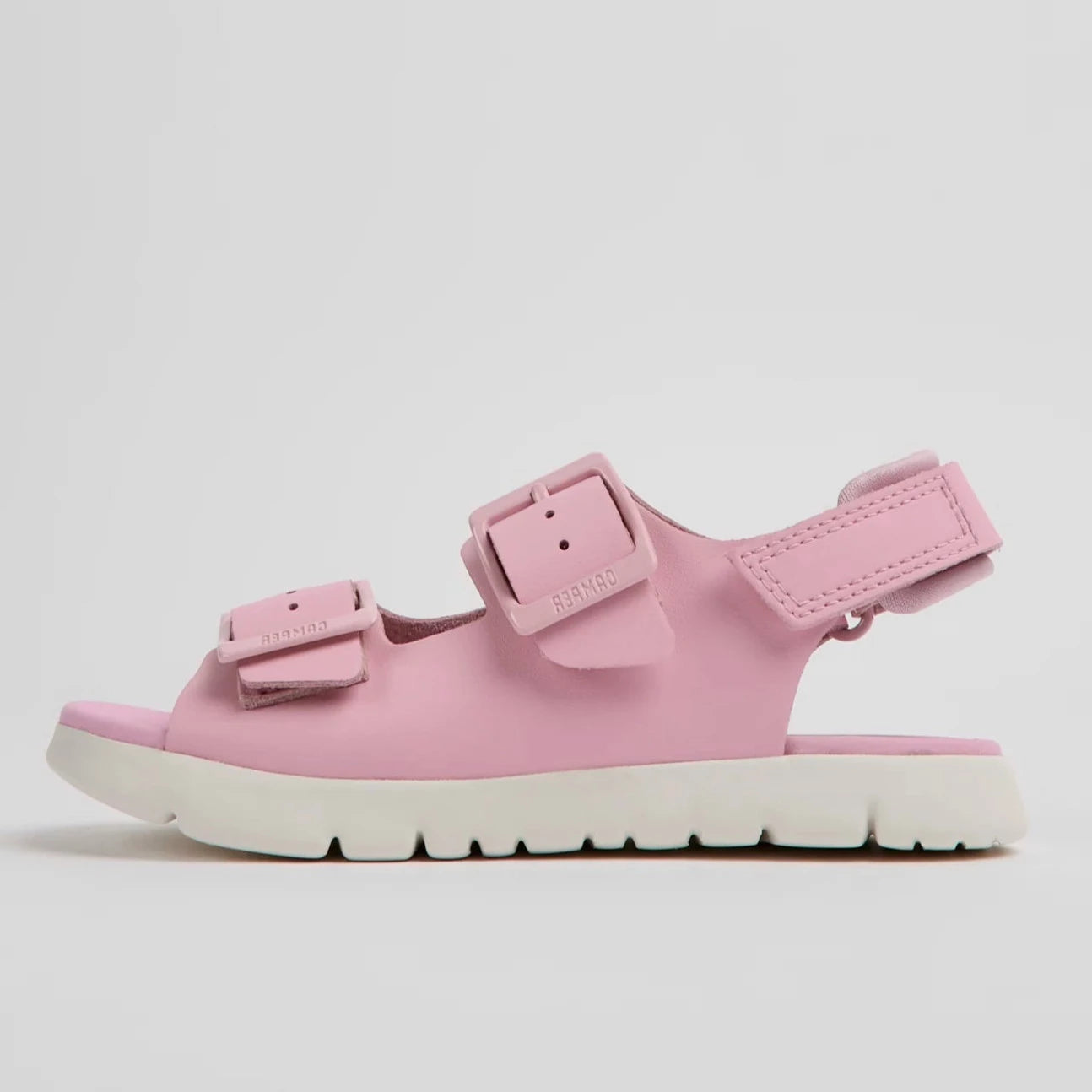 Camper Kids Girl ORUGA Pink Leather Sandals