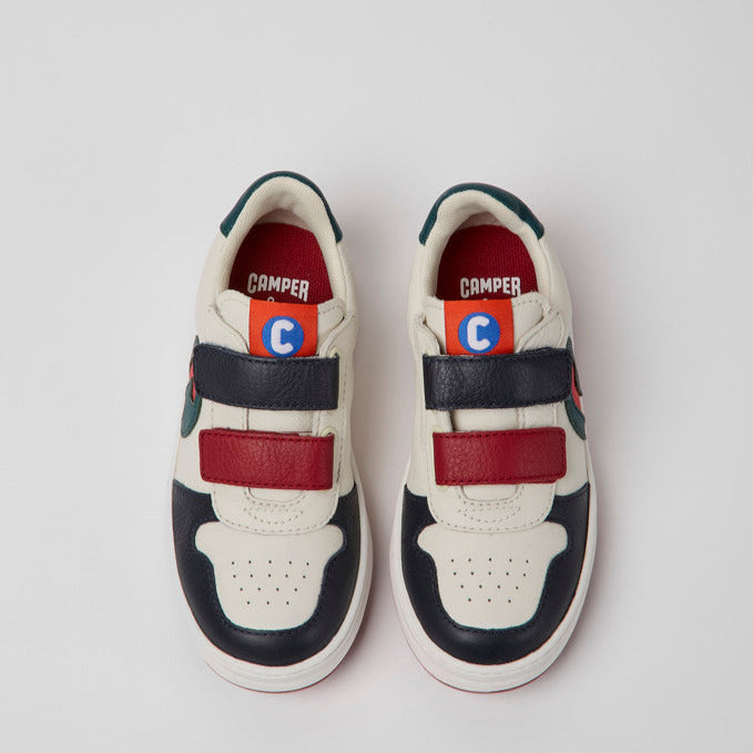 Camper Kids RUNNER White / Navy / Red Sneakers