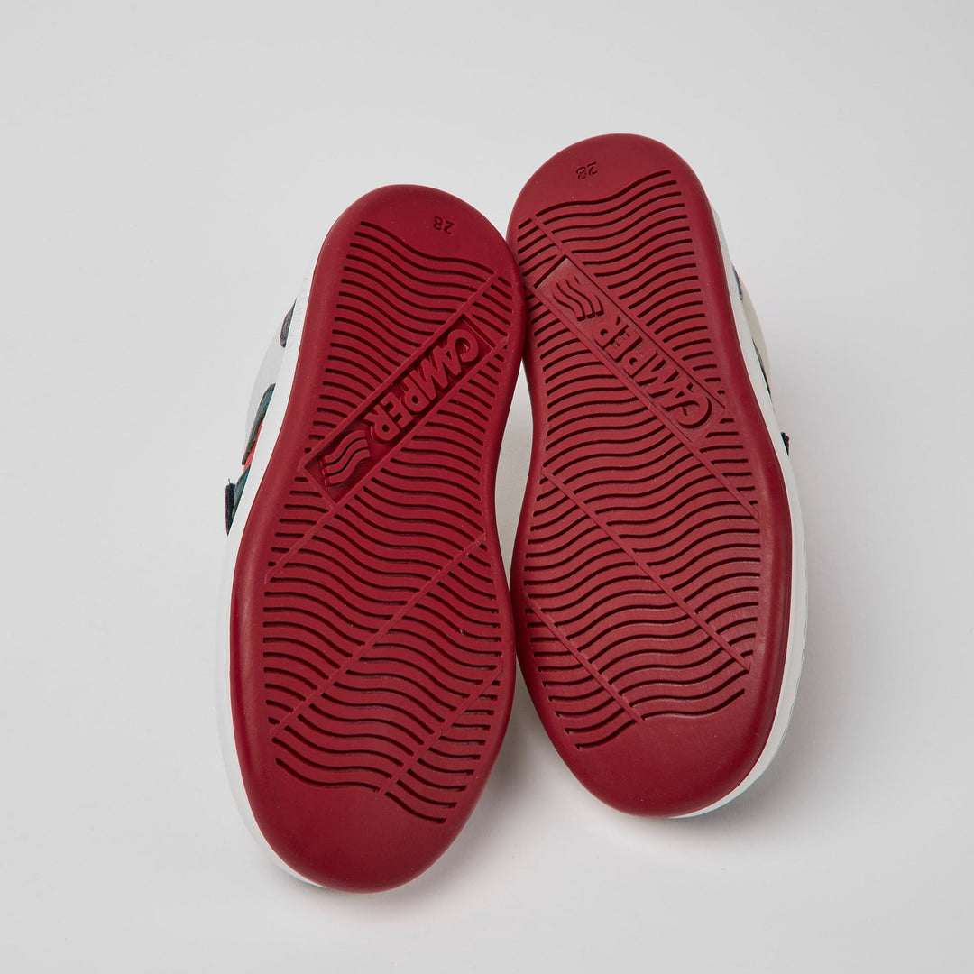 Camper Kids RUNNER White / Navy / Red Sneakers